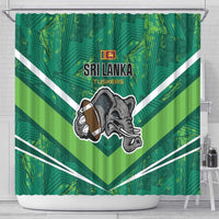 Sri Lanka Rugby Shower Curtain Tuskers Go Champions