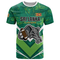 Custom Sri Lanka Rugby T Shirt Tuskers Go Champions