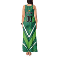 Custom Sri Lanka Rugby Tank Maxi Dress Tuskers Go Champions
