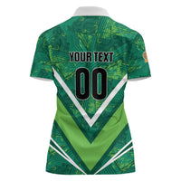 Custom Sri Lanka Rugby Women Polo Shirt Tuskers Go Champions