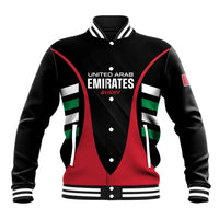 Custom United Arab Emirates Rugby Baseball Jacket UAE Go Champions