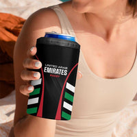 Custom United Arab Emirates Rugby 4 in 1 Can Cooler Tumbler UAE Go Champions