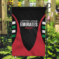 United Arab Emirates Rugby Garden Flag UAE Go Champions