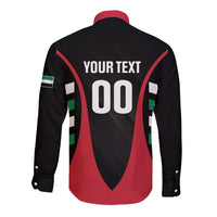 Custom United Arab Emirates Rugby Long Sleeve Button Shirt UAE Go Champions