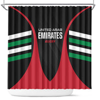 United Arab Emirates Rugby Shower Curtain UAE Go Champions