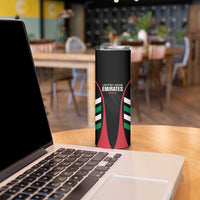 Custom United Arab Emirates Rugby Skinny Tumbler UAE Go Champions