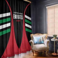 United Arab Emirates Rugby Window Curtain UAE Go Champions