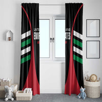 United Arab Emirates Rugby Window Curtain UAE Go Champions