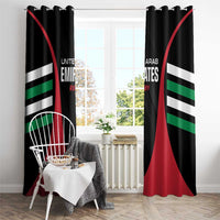 United Arab Emirates Rugby Window Curtain UAE Go Champions