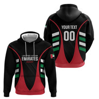 Custom United Arab Emirates Rugby Zip Hoodie UAE Go Champions