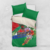 Costa Rica Guanacaste Day Bedding Set Resplendent Quetzal Tropical Flowers - Wonder Print Shop