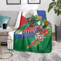 Costa Rica Guanacaste Day Blanket Resplendent Quetzal Tropical Flowers - Wonder Print Shop