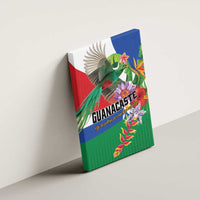 Costa Rica Guanacaste Day Canvas Wall Art Resplendent Quetzal Tropical Flowers - Wonder Print Shop