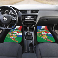 Costa Rica Guanacaste Day Car Mats Resplendent Quetzal Tropical Flowers - Wonder Print Shop