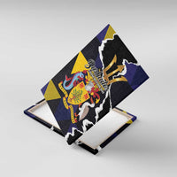 Barbados Emancipation Day Canvas Wall Art Luxury Gold Trident - Wonder Print Shop