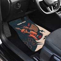 Rock and Roll Skull Guitar Car Mats Welsh Dragon - Wonder Print Shop