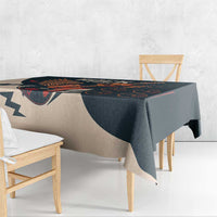 Rock and Roll Skull Guitar Tablecloth Welsh Dragon - Wonder Print Shop