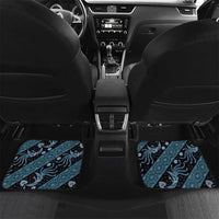 Indonesia Batik Pattern Car Mats Blue Version - Wonder Print Shop