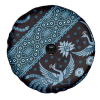 Indonesia Batik Pattern Spare Tire Cover Blue Version - Wonder Print Shop