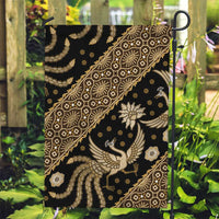 Indonesia Batik Pattern Garden Flag Gold Version - Wonder Print Shop