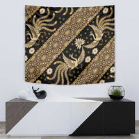 Indonesia Batik Pattern Tapestry Gold Version - Wonder Print Shop