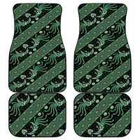Indonesia Batik Pattern Car Mats Green Version - Wonder Print Shop