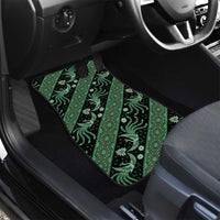 Indonesia Batik Pattern Car Mats Green Version - Wonder Print Shop