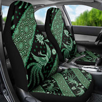 Indonesia Batik Pattern Car Seat Cover Green Version - Wonder Print Shop