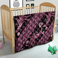 Indonesia Batik Pattern Quilt Pink Version - Wonder Print Shop