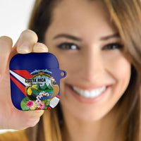 Costa Rica Rainbow Toucan AirPods Case Happy Independence Day