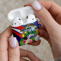 Costa Rica Rainbow Toucan AirPods Case Happy Independence Day