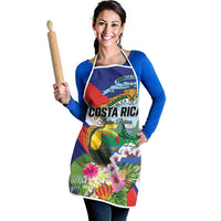 Costa Rica Rainbow Toucan Apron Happy Independence Day