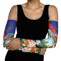 Personalized Costa Rica Rainbow Toucan Arm Sleeves Happy Independence Day