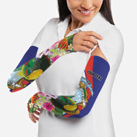 Personalized Costa Rica Rainbow Toucan Arm Sleeves Happy Independence Day