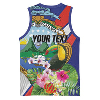 Personalized Costa Rica Rainbow Toucan Basketball Jersey Happy Independence Day