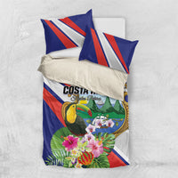 Costa Rica Rainbow Toucan Bedding Set Happy Independence Day