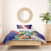 Costa Rica Rainbow Toucan Bedding Set Happy Independence Day