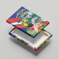 Costa Rica Rainbow Toucan Canvas Wall Art Happy Independence Day
