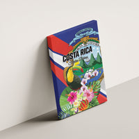 Costa Rica Rainbow Toucan Canvas Wall Art Happy Independence Day