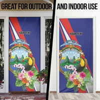 Personalized Costa Rica Rainbow Toucan Door Cover Happy Independence Day