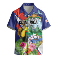 Personalized Costa Rica Rainbow Toucan Kid Hawaiian Shirt Happy Independence Day