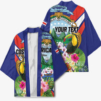 Personalized Costa Rica Rainbow Toucan Kimono Happy Independence Day