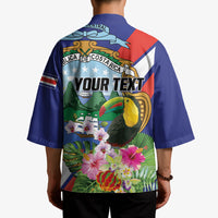 Personalized Costa Rica Rainbow Toucan Kimono Happy Independence Day