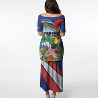 Personalized Costa Rica Rainbow Toucan Puletasi Happy Independence Day