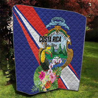 Costa Rica Rainbow Toucan Quilt Happy Independence Day