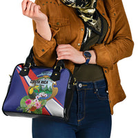 Costa Rica Rainbow Toucan Shoulder Handbag Happy Independence Day