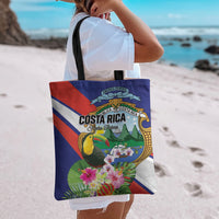 Costa Rica Rainbow Toucan Tote Bag Happy Independence Day