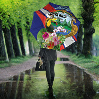 Costa Rica Rainbow Toucan Umbrella Happy Independence Day