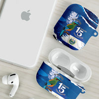 El Salvador Turquoise Browed Motmot AirPods Case Happy Independence Day