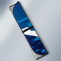 El Salvador Turquoise Browed Motmot Auto Sun Shade Happy Independence Day